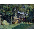 Репродукции на картини: Навес за дърва (1915) – Константин Коровин